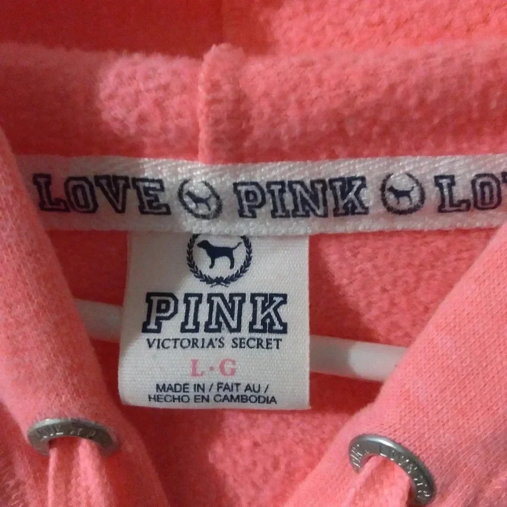 VS PINK 2012 y2k hoodie-large EUC - Picture 6 of 7